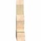 Ekena Millwork Richland Rough Sawn Timber Gable Bracket, Douglas Fir, 48"W x 32"H x 6"D x 6"F, 16/12 Pitch GBW048X32X0606RIC00RDF - alternate 5